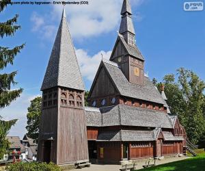 пазл Деревянная церковь, Германия